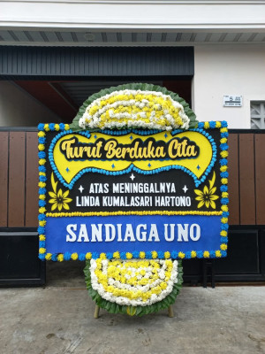 Papan Bunga Duka di Rambah